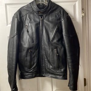 Men’s UNIK Premium Leather Jacket,  Size 46